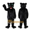 Black Jaguar Mascot Costume Black Jaguar Mascot Costume