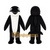 Black Killer Whale Mascot Costume Adult Cartoon Character Black Killer Whale Mascot Costume Adult Cartoon Character