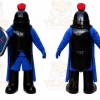 Black Knight Mascot Costume Spartan Trojan Costume