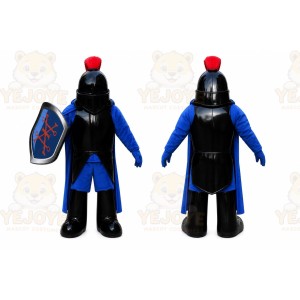 Black Knight Mascot Costume Spartan Trojan Costume