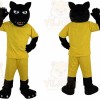 Black Leopard _ Panther Mascot Costume for Adult