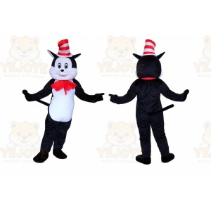 Black Magic Cat Mascot Costume