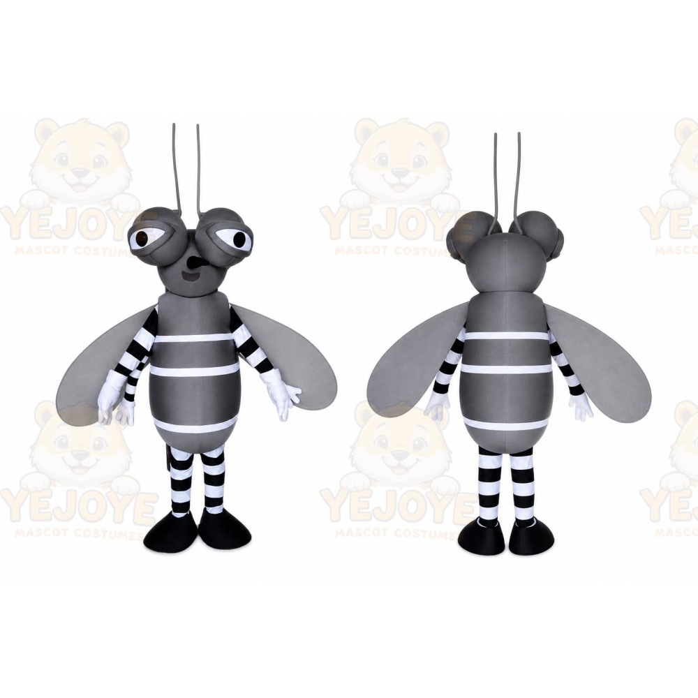 Black Mosquito Mascot Costume