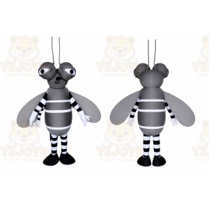 Black Mosquito Mascot Costume