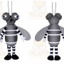 Black Mosquito Mascot Costume