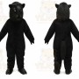 Black Mustang Horse Mascot Costume