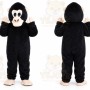 Black Orangutans Mascot Costume