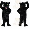 Black Panther Leopard Jaguar Cougar Mascot Costume