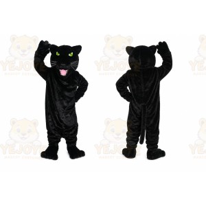 Black Panther Leopard Jaguar Cougar Mascot Costume