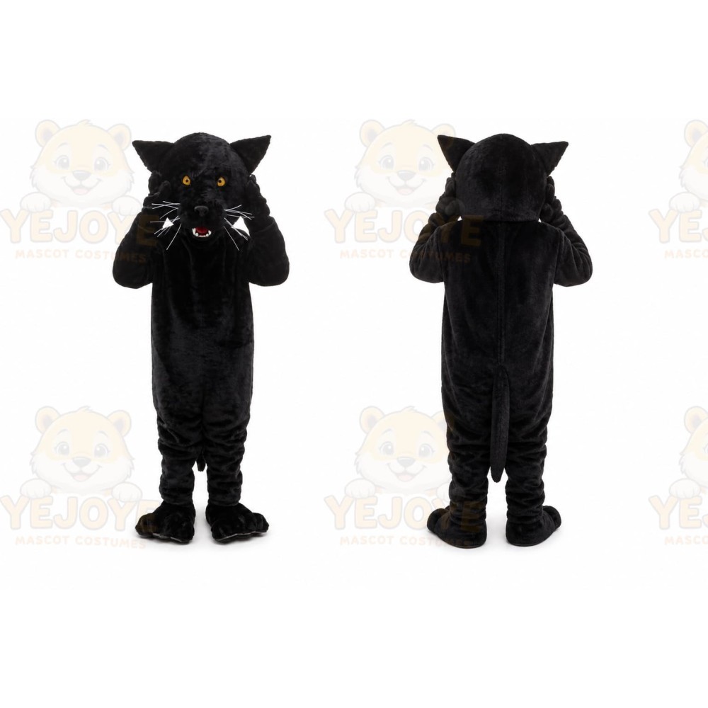 Black Panther Leopard Mascot Costume