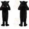 Black Panther Leopard Mascot Costume