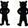 Black Panther Mascot Leopard Cougar Costume
