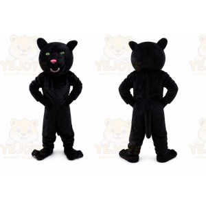Black Panther Mascot Leopard Cougar Costume