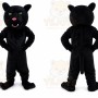 Black Panther Mascot Leopard Cougar Costume