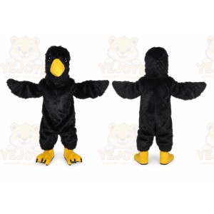 Black Raven Mascot Crow Mascot Costume Anime Cosplay