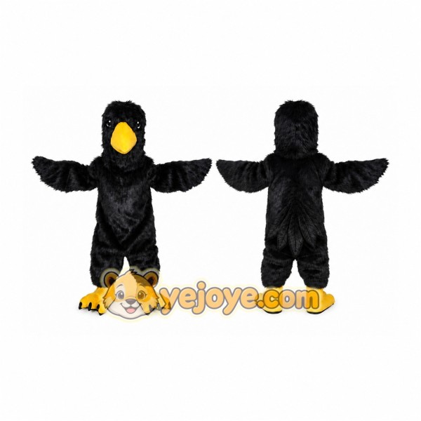 Black Raven Mascot Crow Mascot Costume Anime Cosplay
