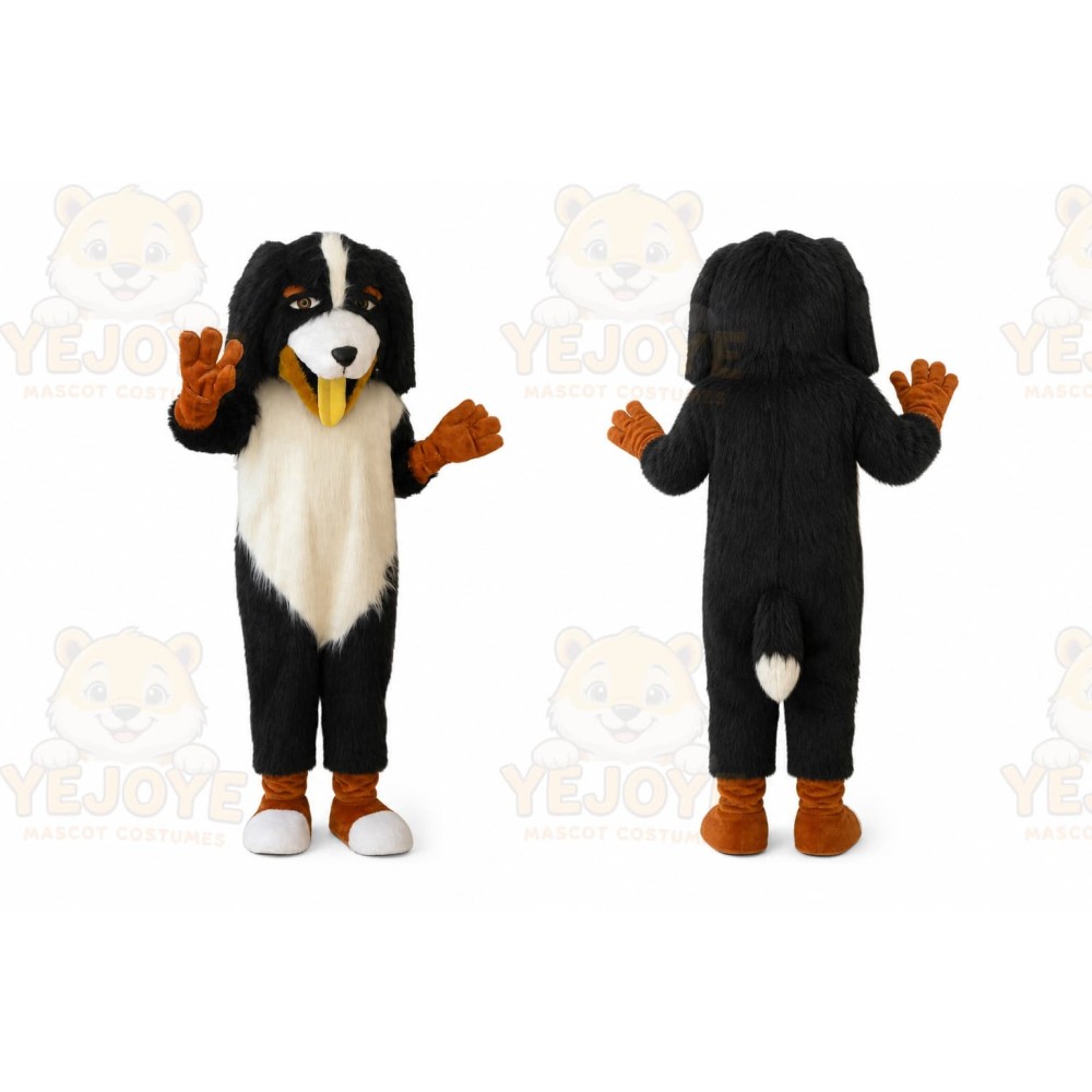 Black White Dog Mascot Costumes