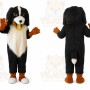 Black White Dog Mascot Costumes
