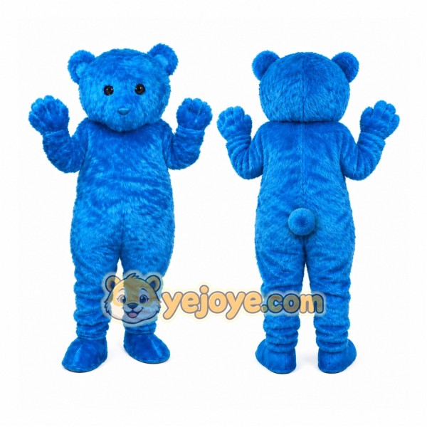 Blue Bear Mascot Costumes
