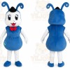 Blue Bee Mascot Costume