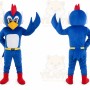 Blue Bird Mascot Costume