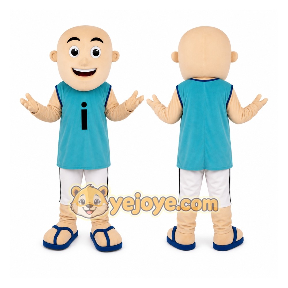 Blue Boy Mascot Costume Cartoon Character Cosplay Blue Boy Mascot Costume Cartoon Character Cosplay