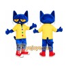 Blue Cat Mascot Costume