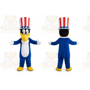 Blue Crow Mascot Costumes Mr Crow Cartoon