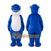 Blue Dolphin Mascot Costume Blue Dolphin Mascot Costume