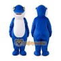 Blue Dolphin Mascot Costume
