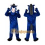 Blue Donkey Mascot Costume for Adult
