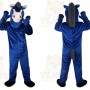 Blue Donkey Mascot Costume for Adult