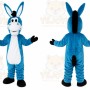 Blue Donkey Mole Mascot Costume