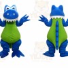 Blue Dragon Mascot Costume