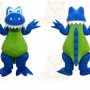 Blue Dragon Mascot Costume