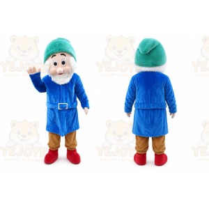 Blue Dwarf Mascot Costume