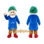 Blue Dwarf Mascot Costume