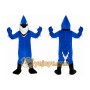 Blue Eagle Animal Mascot Costume