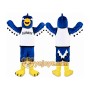 Blue Eagle Mascot Costume for Adult