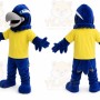 Blue Eagle Mascot Hawk _ Falcon Mascot Costume
