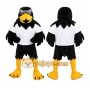 Blue Falcon Mascot Costume Cartoon Character Eagle Bird