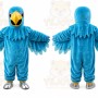 Blue Falcon Mascot Costume Eagle _ Hawk