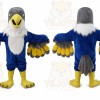 Blue Falcon Mascot Costume Eagle