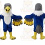 Blue Falcon Mascot Costume Eagle