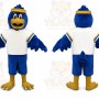 Blue Falcon Mascot Costume