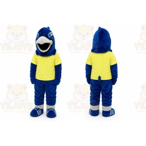 Blue Falcon Mascot Hawk _ Eagle Mascot Costume