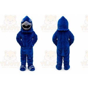 Blue Falon Mascot Costume Eagle _ Hawk