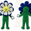 Blue Flower Sunflower Mascot Costume