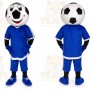 Blue Football Mascot Costume