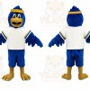 Blue Hawk Mascot Costume Eagle _ Falcon